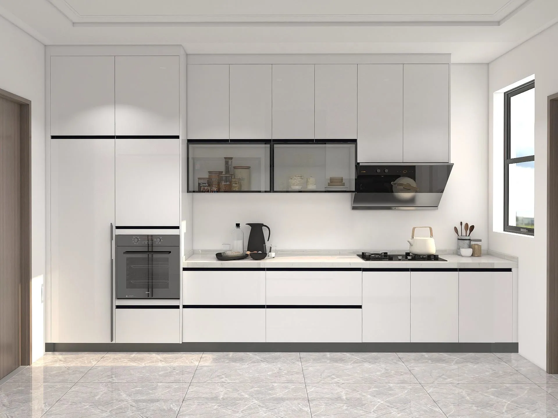 廚房設備, 韜略裝修裝潢, 廚房系統櫥櫃,PVC廚櫃, 廚房儲物, 廚房收納, 廚房櫥櫃, 櫥櫃安裝, 櫥櫃材質, 櫥櫃設計, 櫥櫃配件, 系統櫥櫃