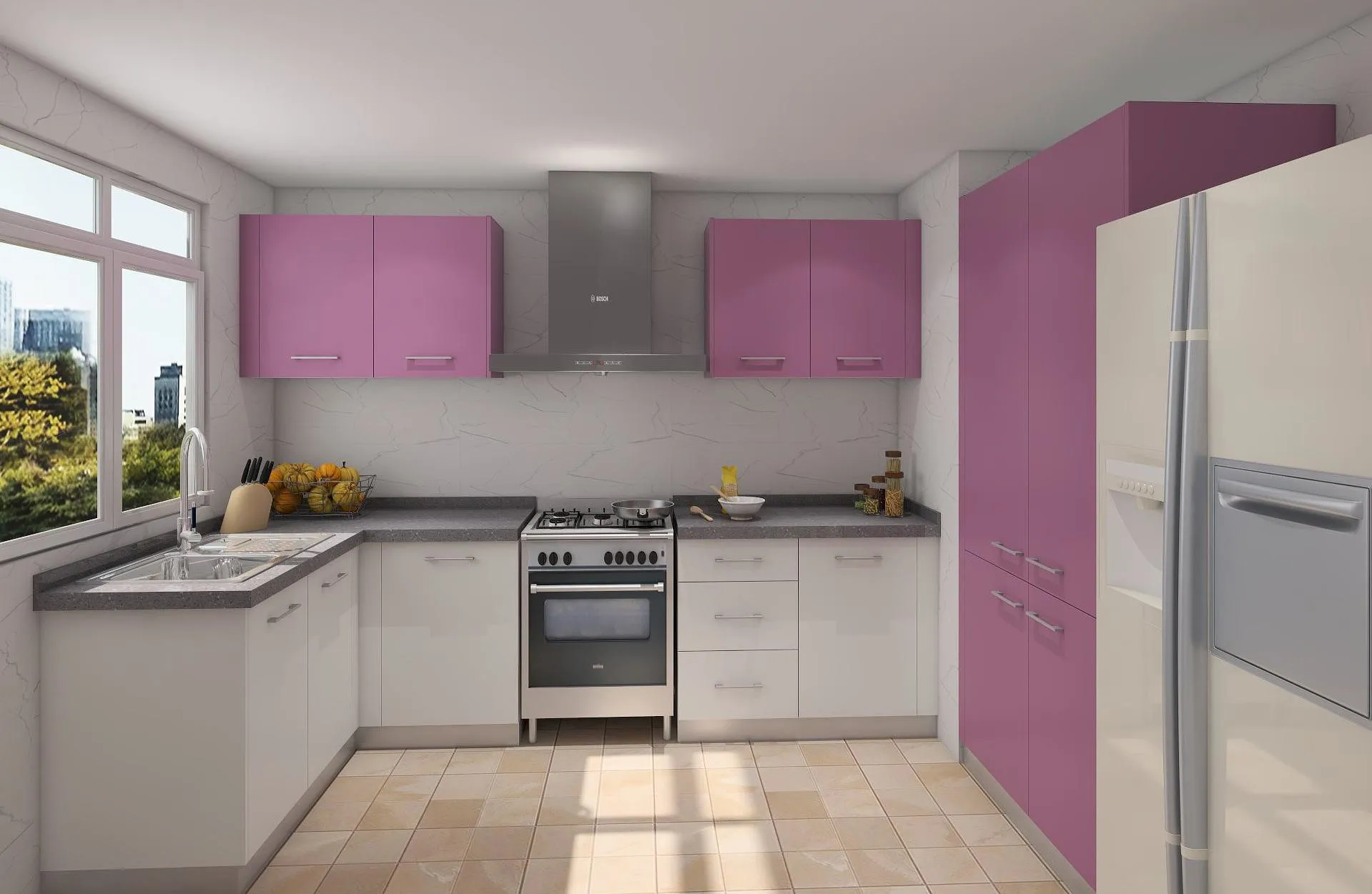 系統廚櫃｜純色系列