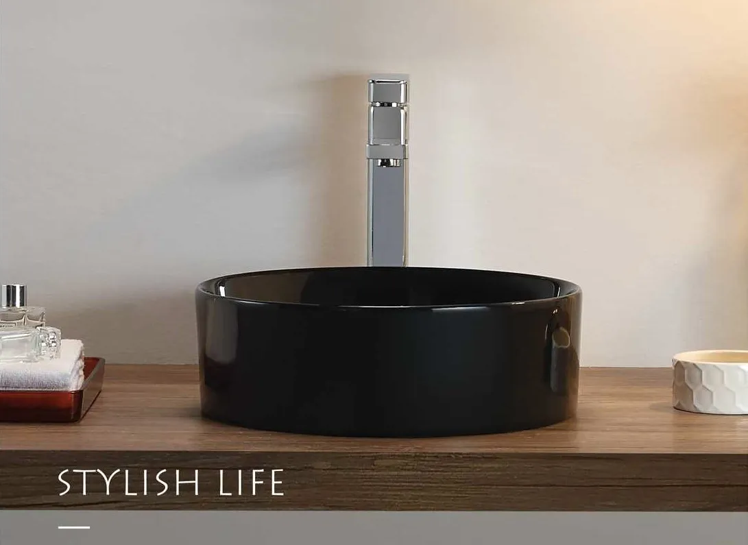 陶瓷洗面盆、洗手盆、盥洗盆、洗手台、衛浴設備-亮光系列