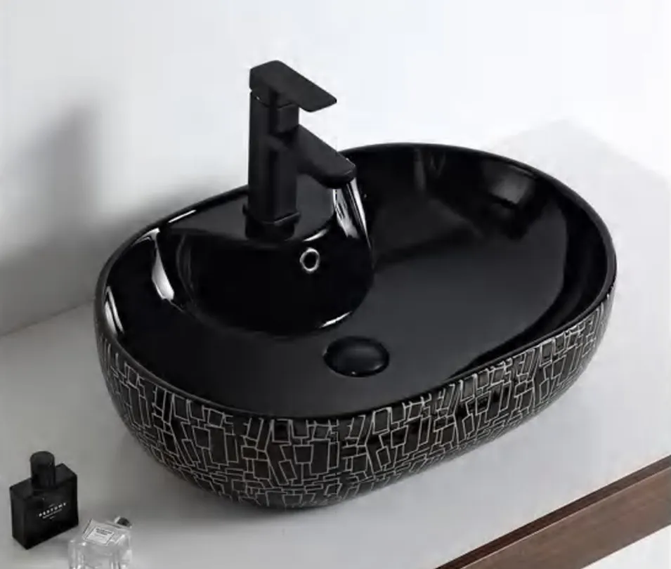 陶瓷洗面盆、洗手盆、盥洗盆、洗手台、衛浴設備-亮光系列