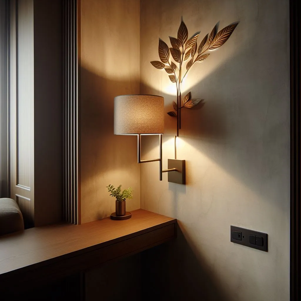 壁燈：營造獨特空間感的佳選，壁燈，安裝在牆壁上，是營造獨特空間感的絕佳裝飾品。無論在走廊、樓梯、浴室或臥室，壁燈都能以其獨具層次感的燈光，為空間增添獨特韻味。